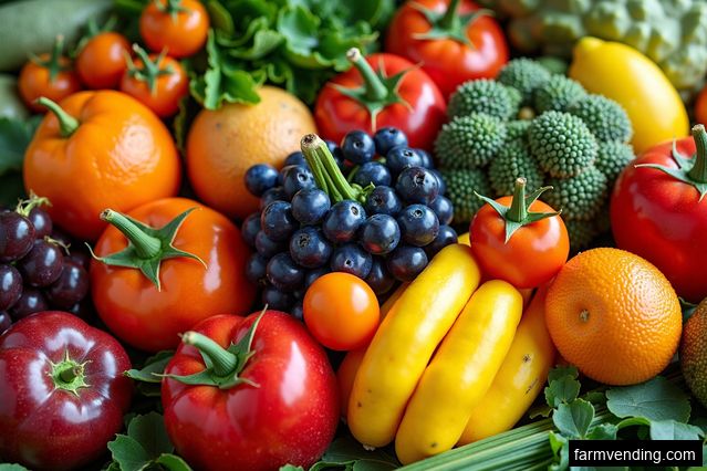 Health and Nutritional Benefits of Fresh Farm Products from Vending Machines